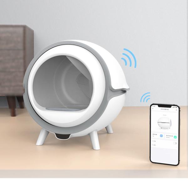 Buy DC12V Automatic Cat Litter Box ABS Easy To Disassemble Customizable at wholesale prices