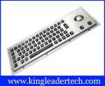 Waterproof Illuminated Metal Keyboard EMC With High Temperature-Resistant