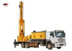 300m Water Borehole Drilling Machine , Truck Mounted Water Well Digging