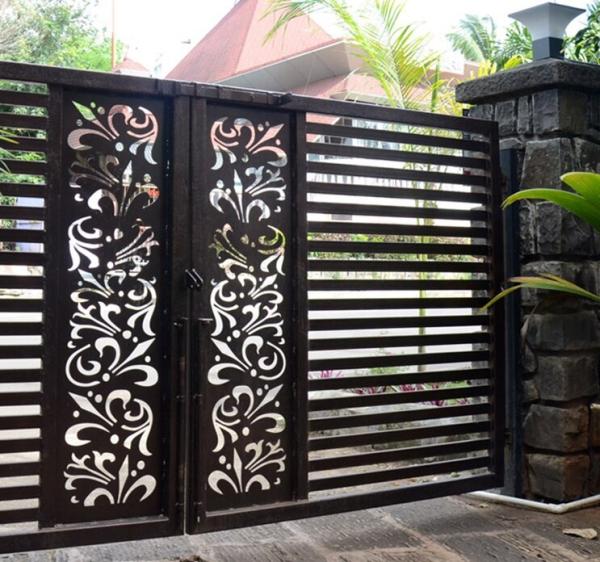 Buy Anodizing Aluminium Profile Gate Sliding Soundproof Double Gate Frame at wholesale prices