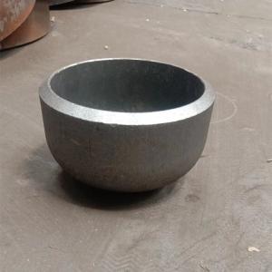 Quality 4 Inch Welded End Cap SCH40 WPB A234 Carbon Steel Cold Drawn for sale