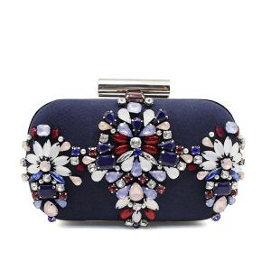 Quality European and American hand-beaded evening bag Clutch for sale