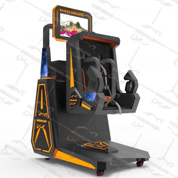 Dreamland exclusive vr simulator 9d vr machine 360 degree vr roller coaster for amusement theme park