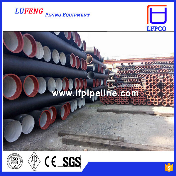 ductile iron pipe price per meter,Centrifugal ISO02531/2003,lower price and higher quality