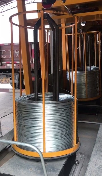 Multi Wire Gabion Mesh Electro Galvanizing Machine 720kg/Hour