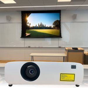 Buy cheap 5500 Lumens Business Meeting Room Projection 3LCD Laser Projector from wholesalers