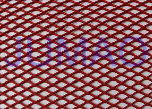 Cold Rolled Plate Expanded Metal Sheets With Diamond Openings Stretch Mesh