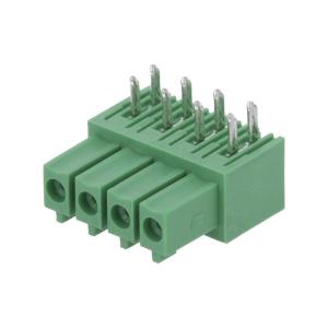 Quality Electric Pcb Pluggable Terminal Block Connector Green HQ15EDGA for sale