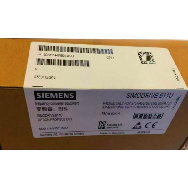 SIEMENS 6SN1114-0NB01-0AA1 SIMODRIVE 611 U PROFIBUS DP COMMUNICATION MODULE PROFIBUS DP SYNCHRONOUS STAND