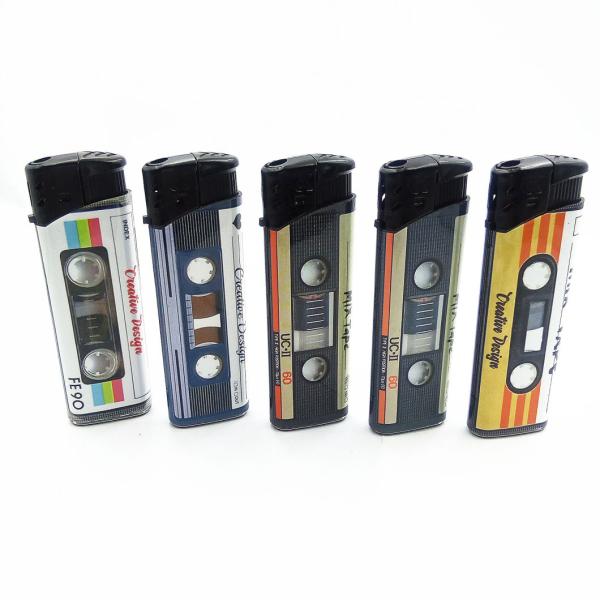 Plastic Electronic Cigarette Lighter Pipe with Customized Request at Competitive
