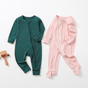 China Newborn Infant Boys' Onesie New Born Baby Boy Bamboo Clothing Clothes Baby Rompers on sale