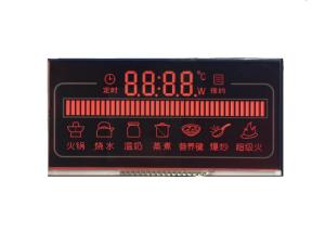 Quality 3.5 Volt Custom LCD Display / VA Negative High Contrast LCD Transmissive Display Module For Cooker for sale