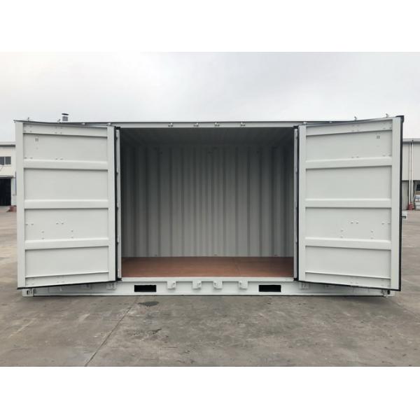 20ft High Cube Side Opening Shipping Container With Cargo Doors Industrial