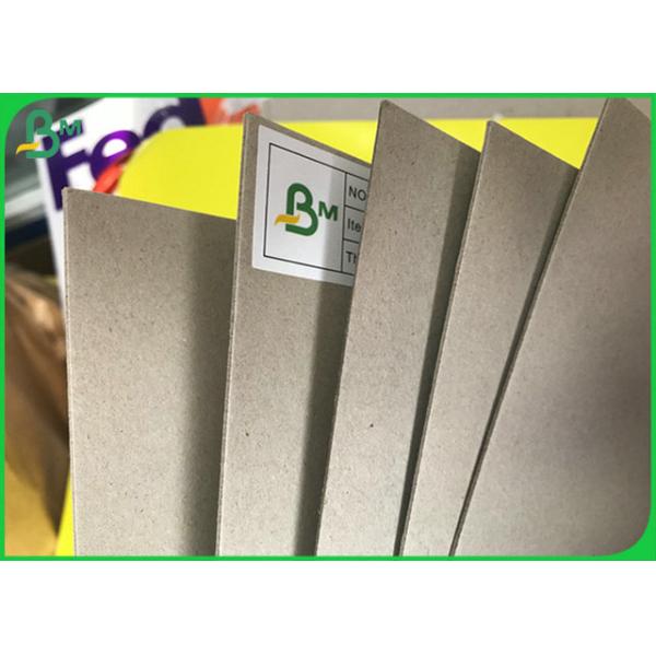 Uncoated Grade AAA Recycled Pulp Board , 1mm 1.5mm Carton Board Sheets For Book Cover