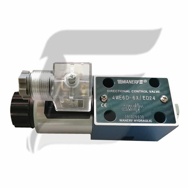 4we6d-6x Excavator Solenoid Valve Bosch Rexroth Hydraulic Directional Spool Valves