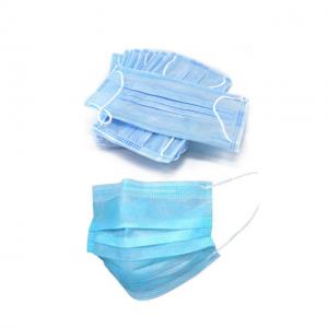 China Bacteria Resistant 3 Ply Surgical Face Mask Lightweight Pollutants Prevent on sale