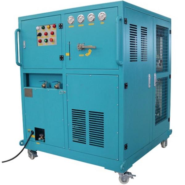 ac refrigerant recovery vapor pump explosion proof ISO tank recovery charging machine gas charging equipment