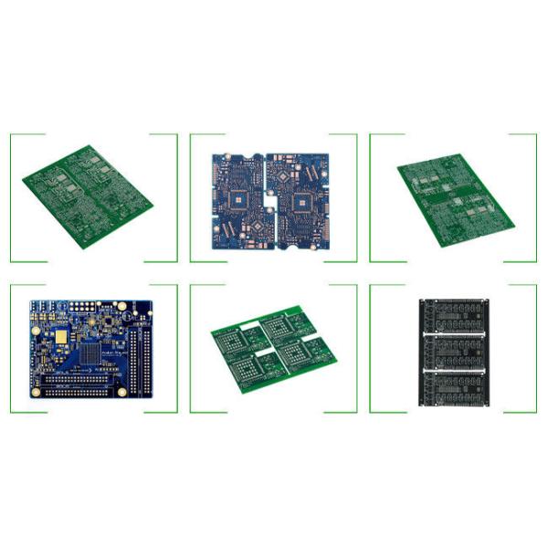 Halogen Free HDI PCB Board Production Laser Drilled Micro Vias RoHS Compliant