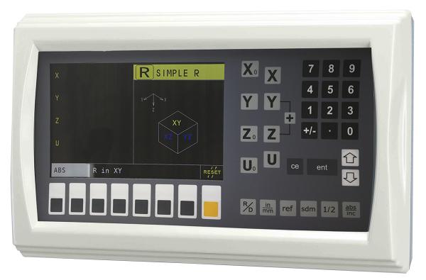 3 Axis Digital Readout Unit for Drilling 2-4 Linear Encoders, 5-0.1μm Resolution