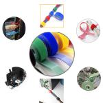 Factory 100% Nylon Black Unnapped Elastic Hook and Loop Tape Roll with Low Price