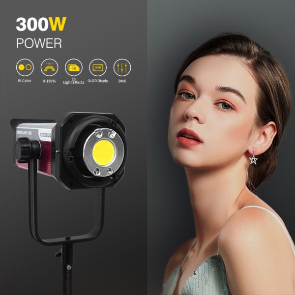 300w dual color temperature portable fill light LED suitable for live shooting fill light