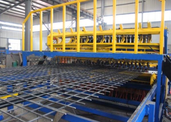 High Productivity Automatic Wire Mesh Machine , High Speed Reinforcing Mesh