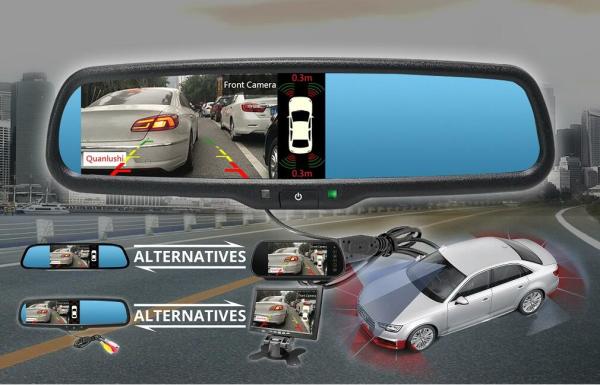 Buy High Security Reverse Parking Sensor , Front And Rear Parking Sensors PAL / NTSC Standard at wholesale prices