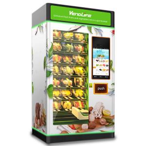 Quality VENDLIFE Fresh Food Vending Machines 3G Network Connected 120pcs Capacity for sale