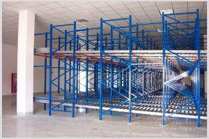 Smart Sliddling Gravity Flow Racks Gravity Feed Pallet Racking