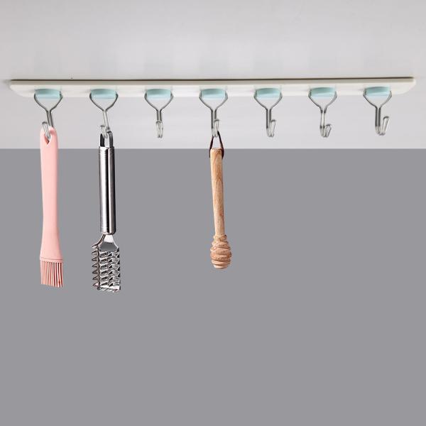 Buy Irregular 7 Hook Door Back Hook Free Punching Convenient Installation at wholesale prices