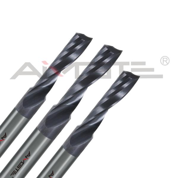 H6 Single Flute End Mills 3mm 4mm 6mm End Mill Bits For Wood