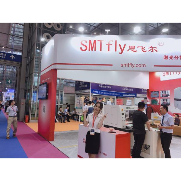 Fully Automated SMT Smt Magazine Loader , White PCB Destacker 350*250mm