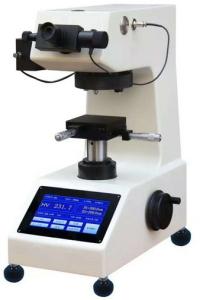 Quality Auto Turret Touch Screen Vickers Hardness Testing Machine With USB Interface / Halogen Lamp for sale