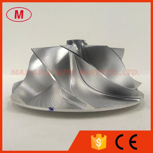 K16 49.63/67.40mm 8+0 blades point milling turbo milling/aluminum 2618/billet compressor wheel