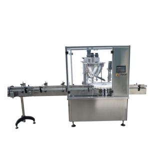 Quality High Efficient Bottle Dry Powder Milk Filling & Capping Machine For Foods Chemical Pharmacy for sale