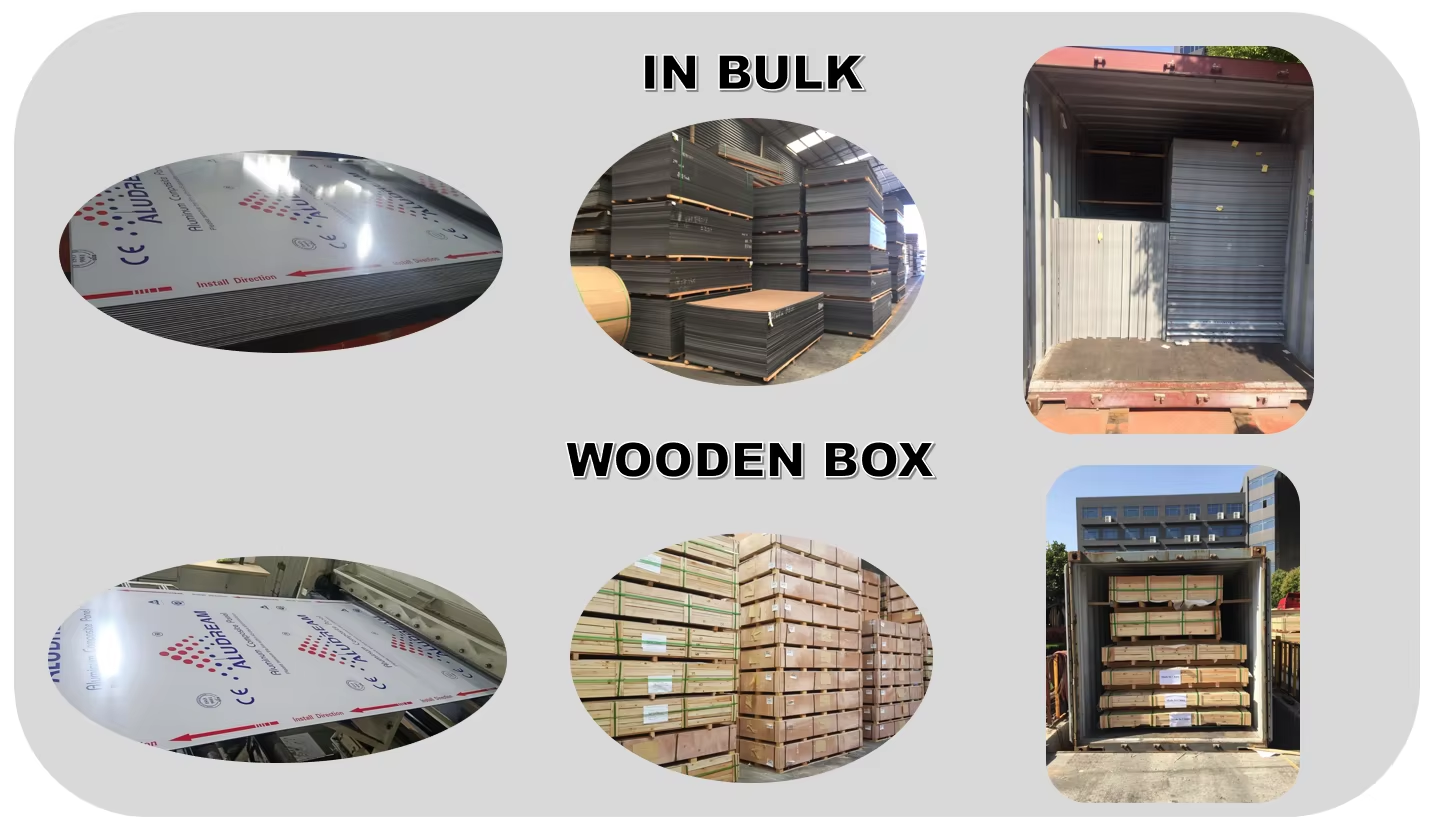 4 X 8ft Black Anti Scratch Aluminum Composite Sheets Wall Cladding Acp Panel For Exhibition Acm