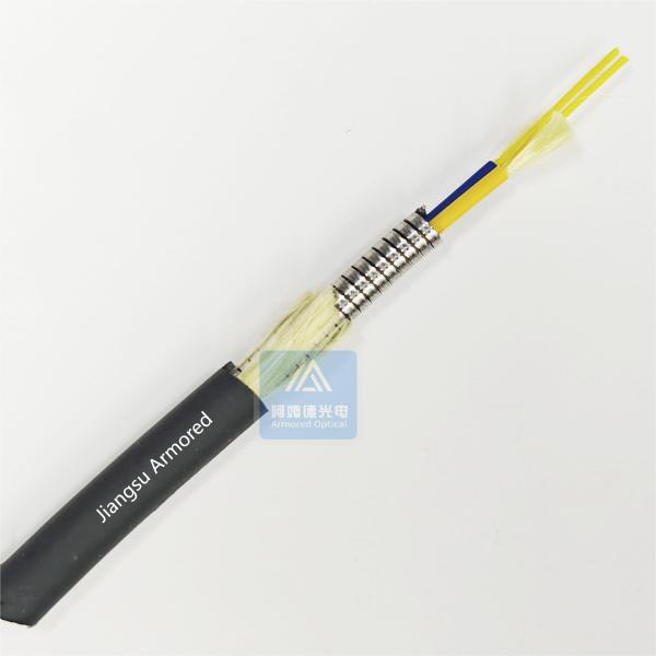 Duplex Fiber Optic Patch Cord FTTA CPRI Base Station Cable LSZH BBU RRU Black