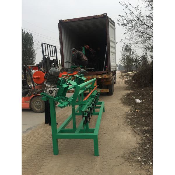 Highway Chain Link Fence Machine 140m2/h 2.8T twisted and knuckled sides