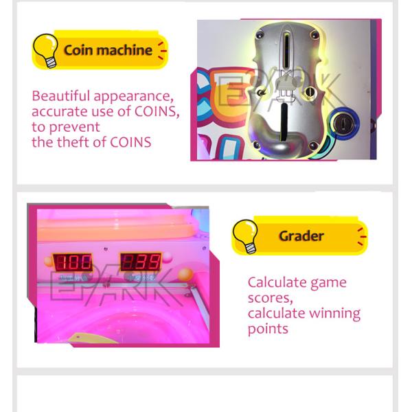 3 Player Virtual Pinball Game Machine Coin Operated 220V For Kids