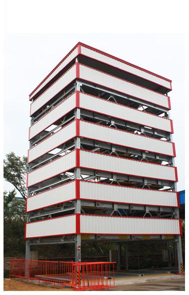 Buy PSH7 Puzzle Car Parking System Solutions 7 Levels Multi Column at wholesale prices