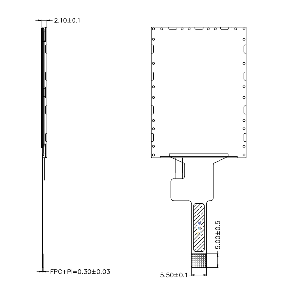 240x320 2.0 Inch TFT LCD Display Module ST7789V IC With SPI 4 BIT Interface