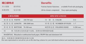 Quality 300mm Easy Open Plastic Valve Fertilizer Pp Non Woven Bags for sale