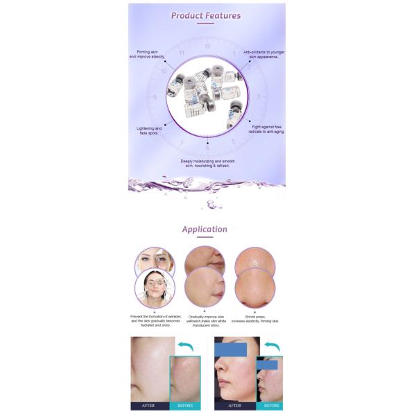 2.5ml 5ml Mesotherapy Solutions Non Crosslinked Hyaluronic Acid Meso Serum