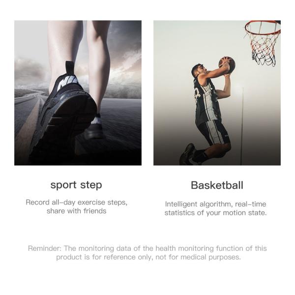 Music Playing Bluetooth IOT Devices GPS Track IPS Screen 1.1in For Women Girls