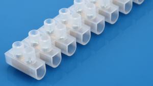 Quality White Color Fast Connecting Terminal Block Connector U Type 15A Long Life for sale