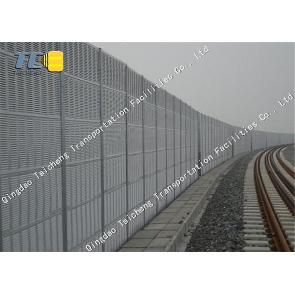 Louver Hole Noise Barrier System Steel / Aluminum Coil Sound Insulation