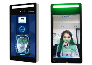 Quality IPS LCD Screen Face Recognition Access Control System 8 Inch Full Viewing Angle for sale
