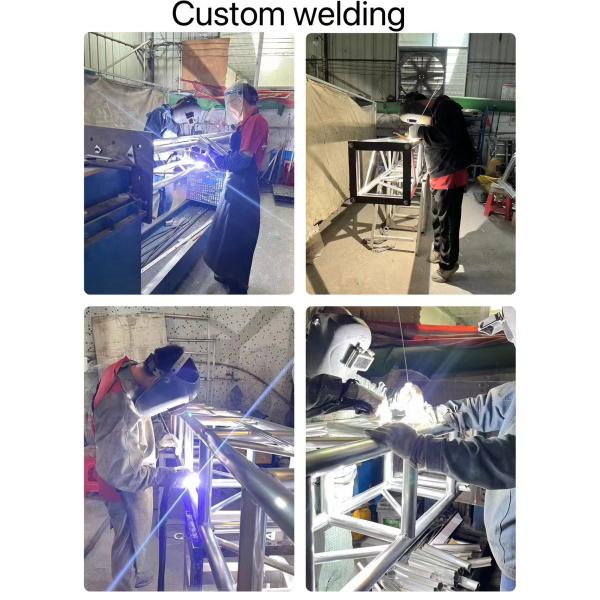 Portable Audio Line Array Lift Tower Square Triangle Aluminum Alloy Truss Speaker Tower