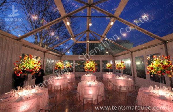 1000 Seater Luxury Wedding Marquee Hire , Wedding Ceremony Under Tent 30 X 50