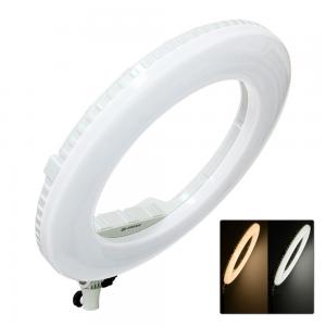 China 18'' 45cm Dimmable Led Photo Video Ring Light  Rechargeable Battery Operated Ring Lamp For Makeup Factory Direct on sale